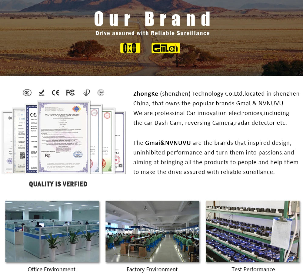 RoadGuard™ WiFi Dash Cam