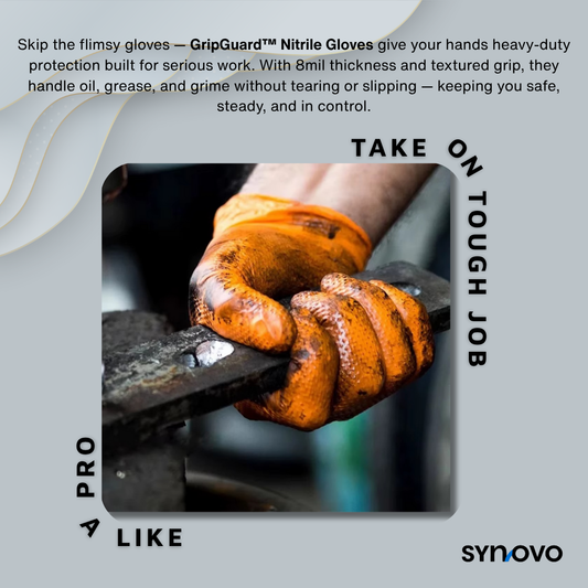 GripGuard™ Nitrile Gloves