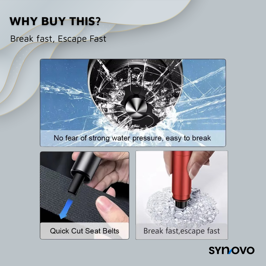 SafeBreak™ Car Rescue Tool