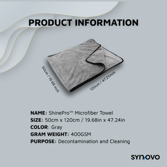 ShinePro™ Microfiber Towel