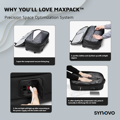 MaxPack™ Travel & Laptop Backpack