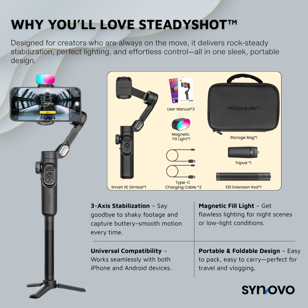 SteadyShot™ Pro Gimbal