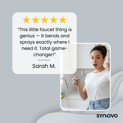 FlexiFlow™ 1080° Faucet Extension