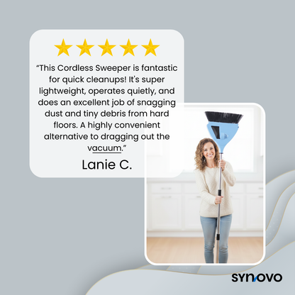 SwiftSweep™ USB Vacuum Broom