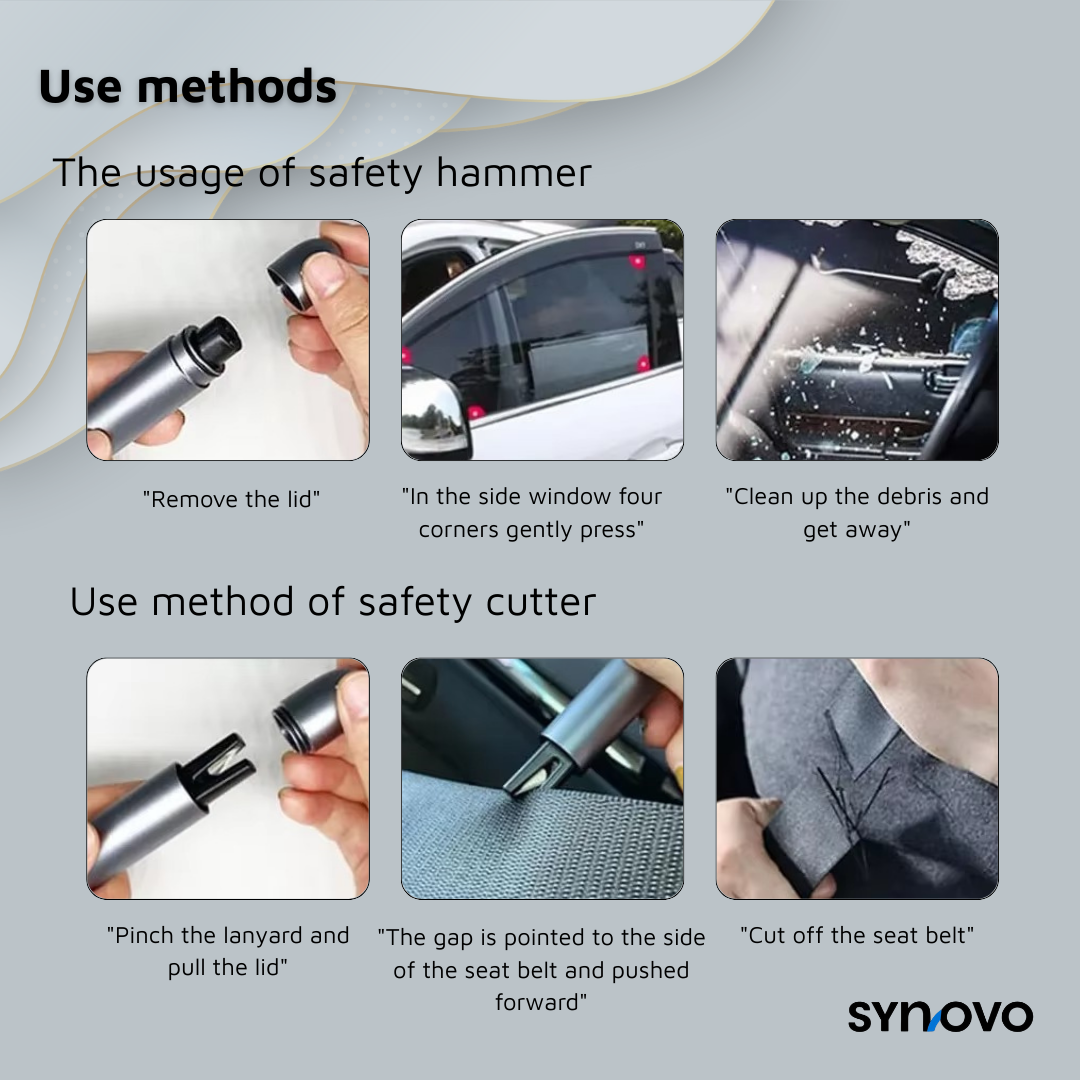 SafeBreak™ Car Rescue Tool