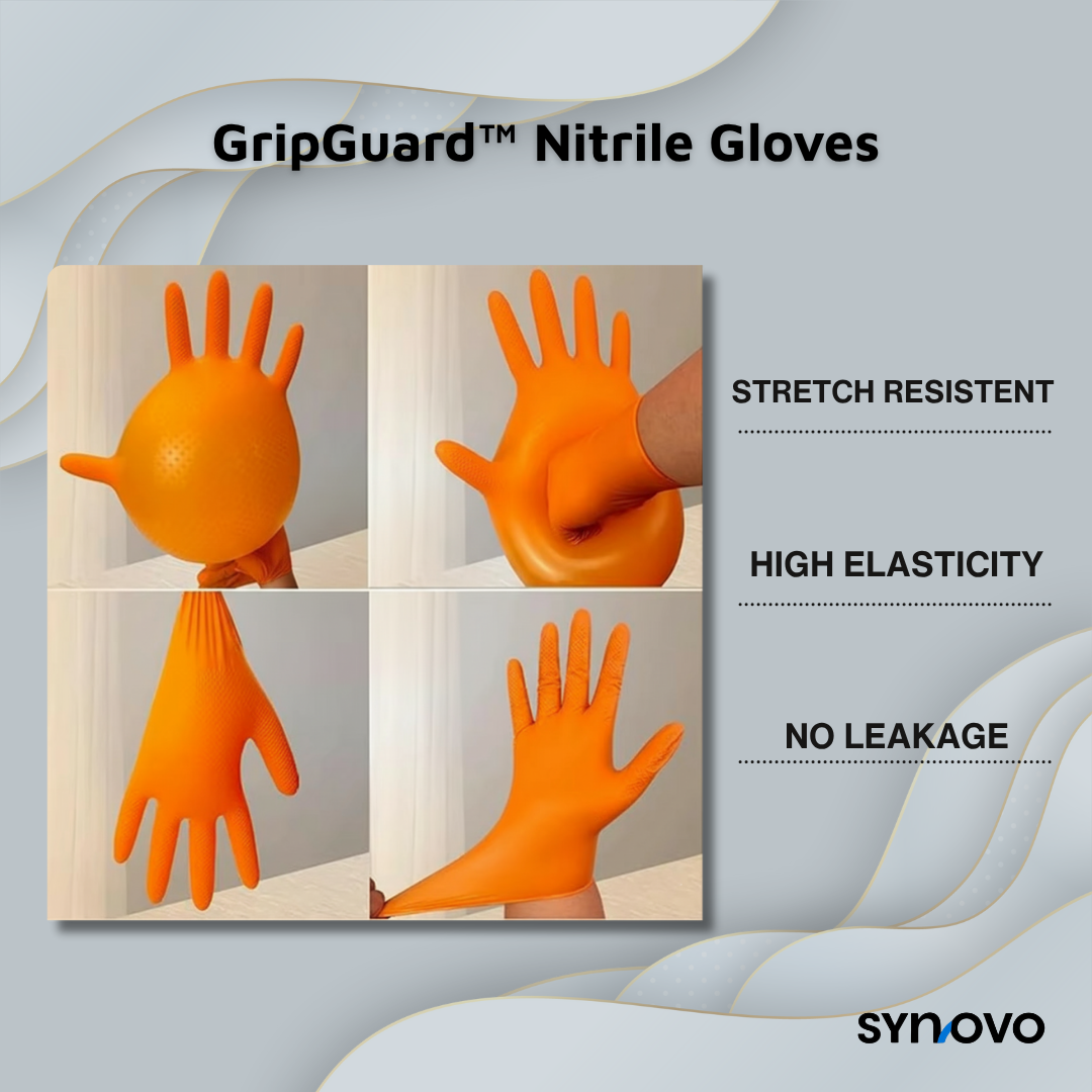 GripGuard™ Nitrile Gloves