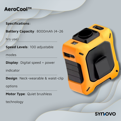 AeroCool™ Neck & Waist Fan