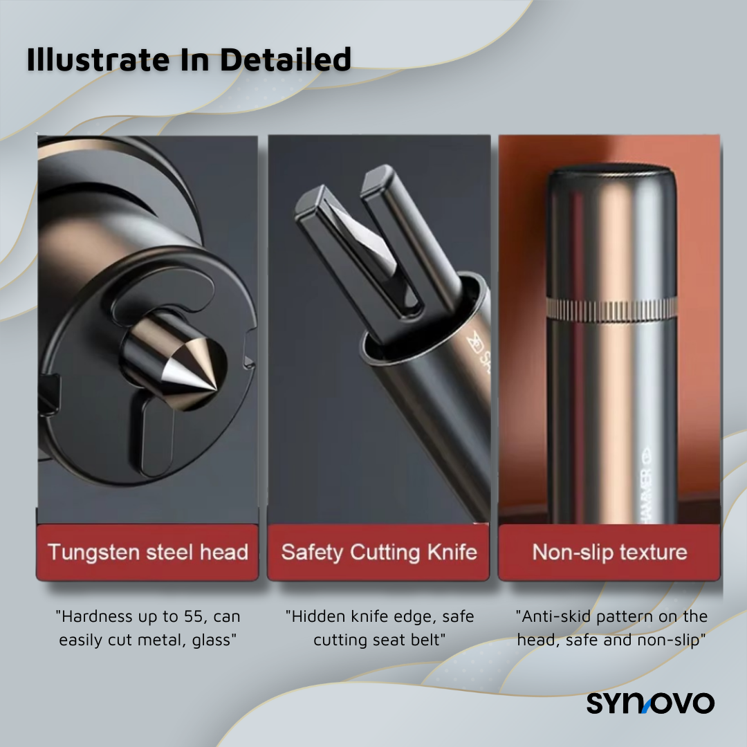 SafeBreak™ Car Rescue Tool