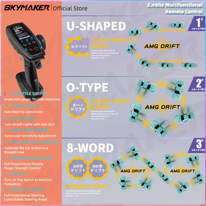 DriftX™ RC Car 1/18
