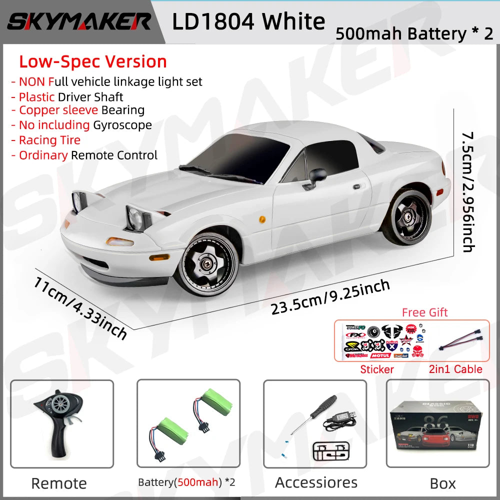 DriftX™ RC Car 1/18