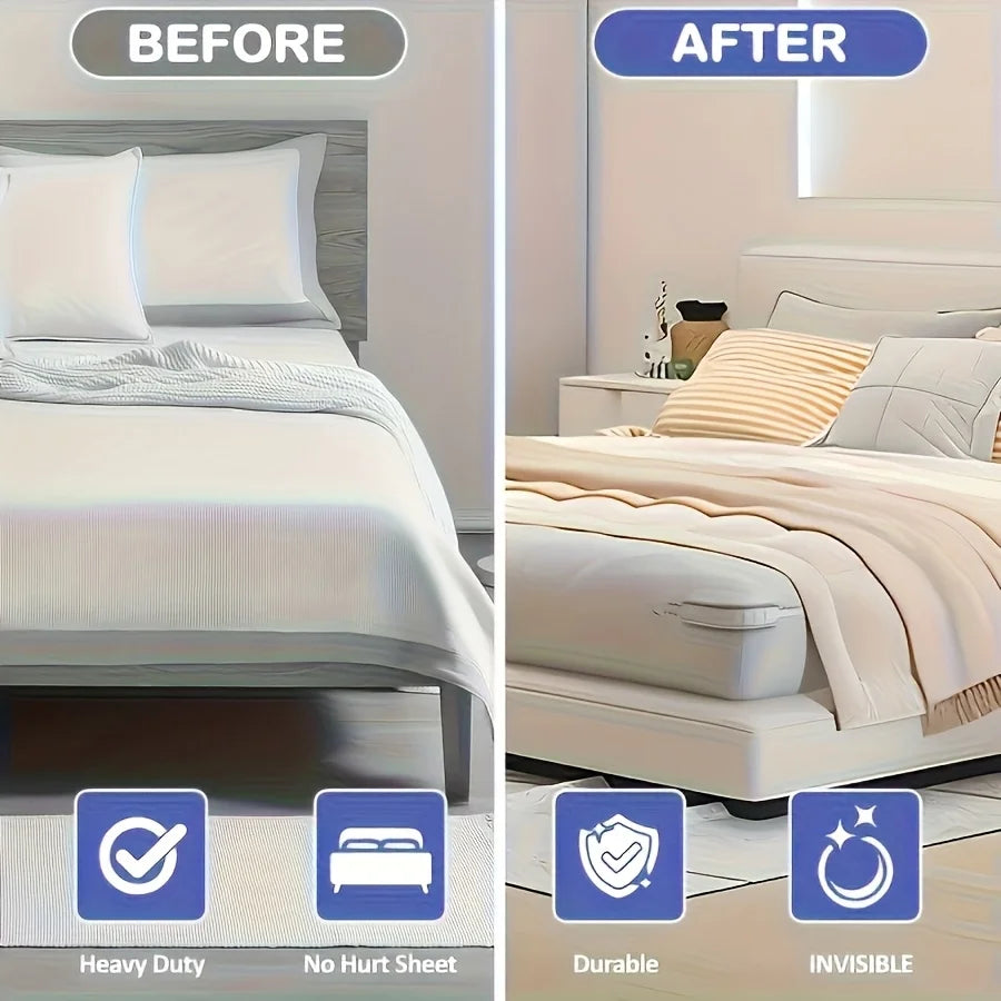 GripLock™ Sheet Fasteners (4-Pack)