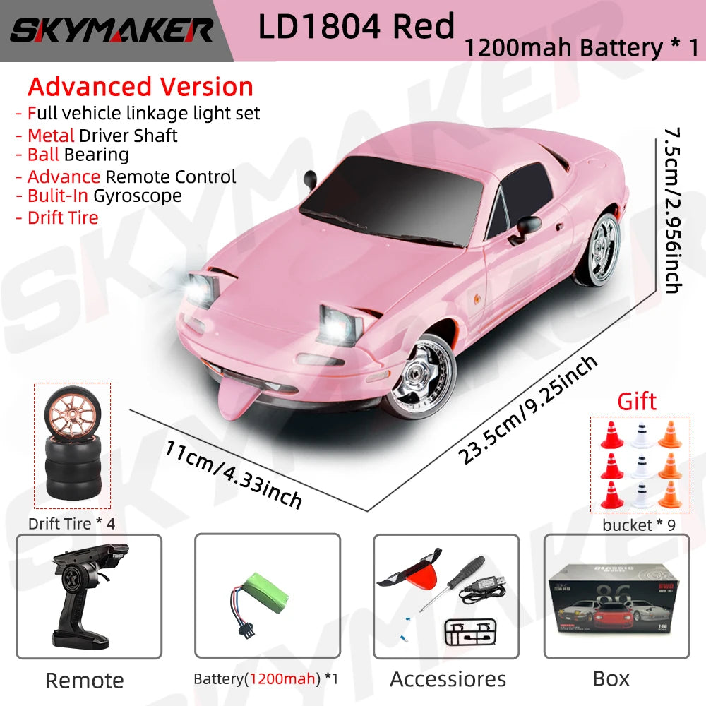 DriftX™ RC Car 1/18