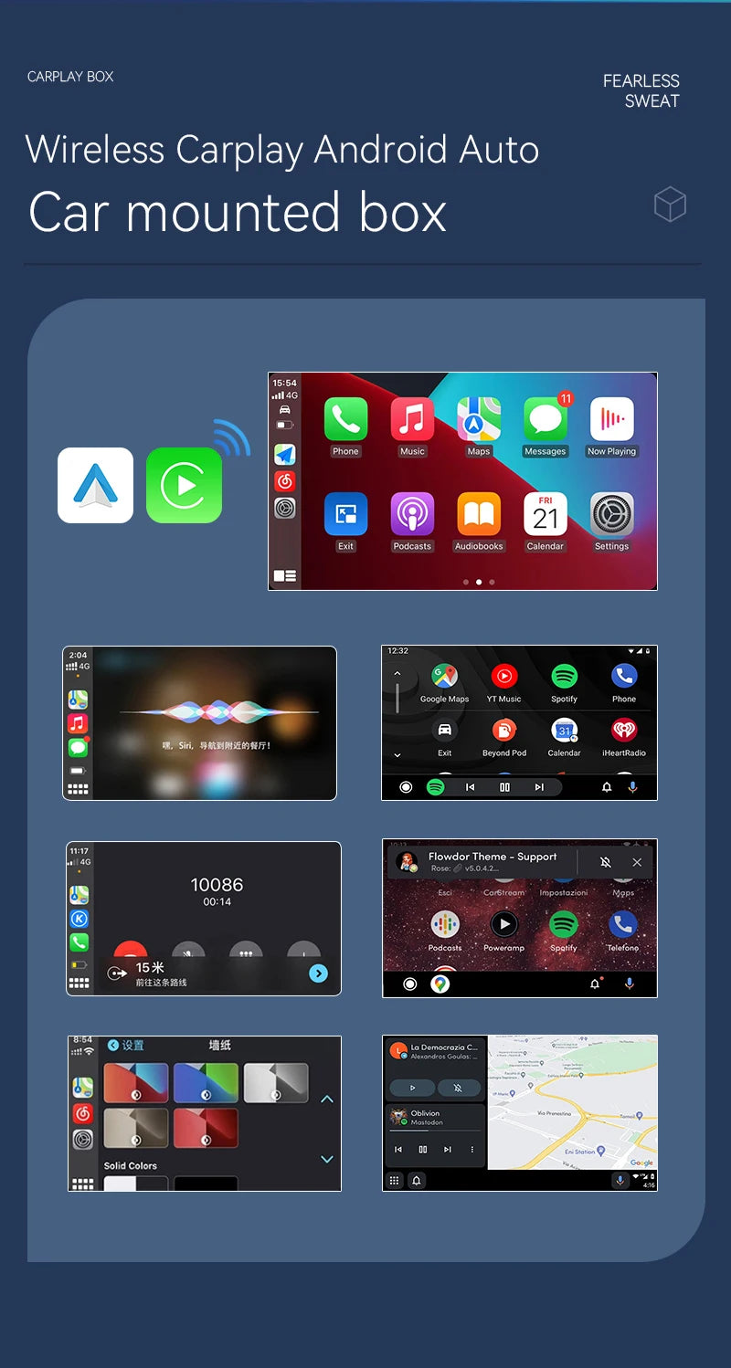 AutoCast™ SmartBox Wireless CarPlay Adapter