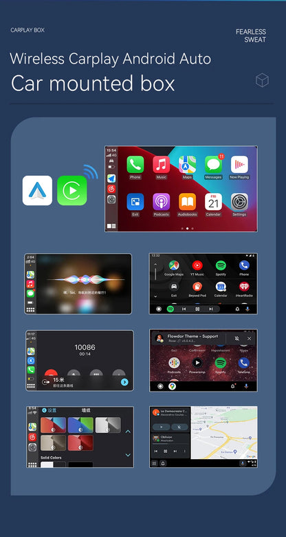 AutoCast™ SmartBox Wireless CarPlay Adapter