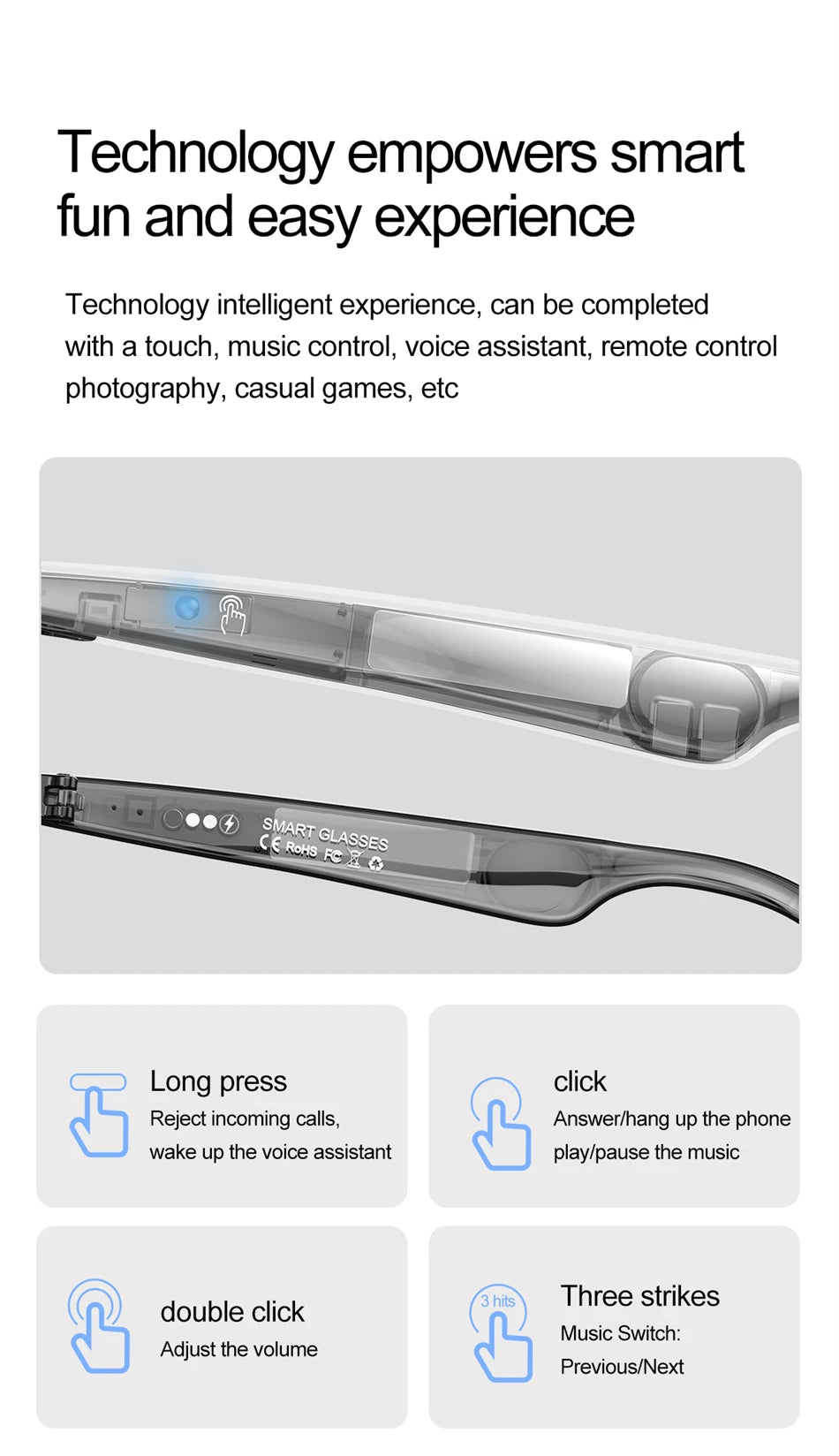 TransLens™ AI Smart Translate Glasses