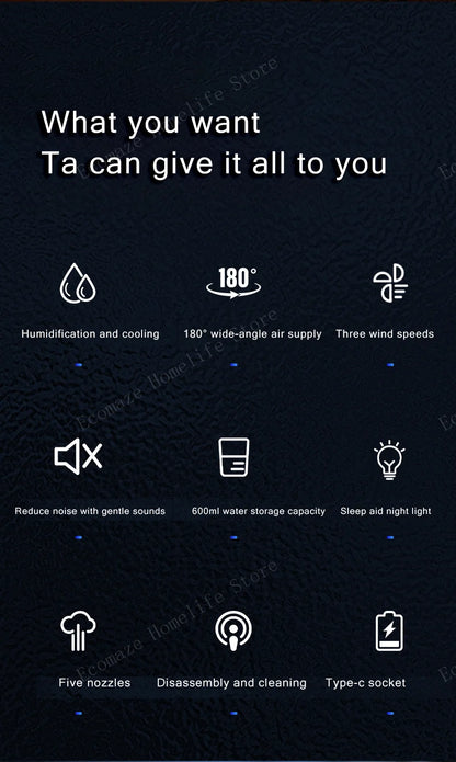 ChillCube™ 3-in-1 Mini AC