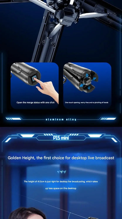 FlexGrip™ Mini Tripod Selfie Stick