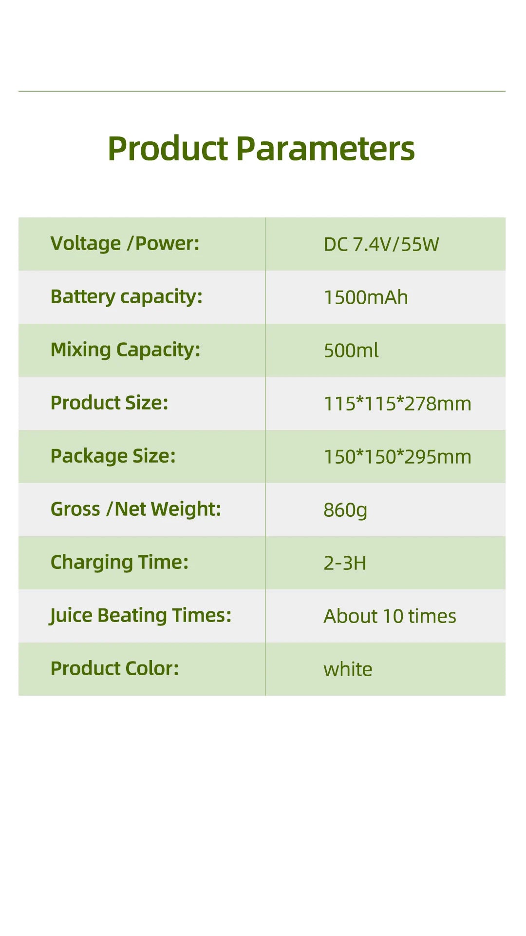 FreshMix™ 33oz USB-C Juicer