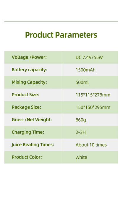FreshMix™ 33oz USB-C Juicer
