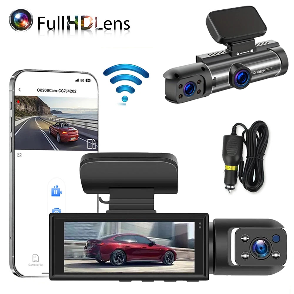 RoadGuard™ WiFi Dash Cam