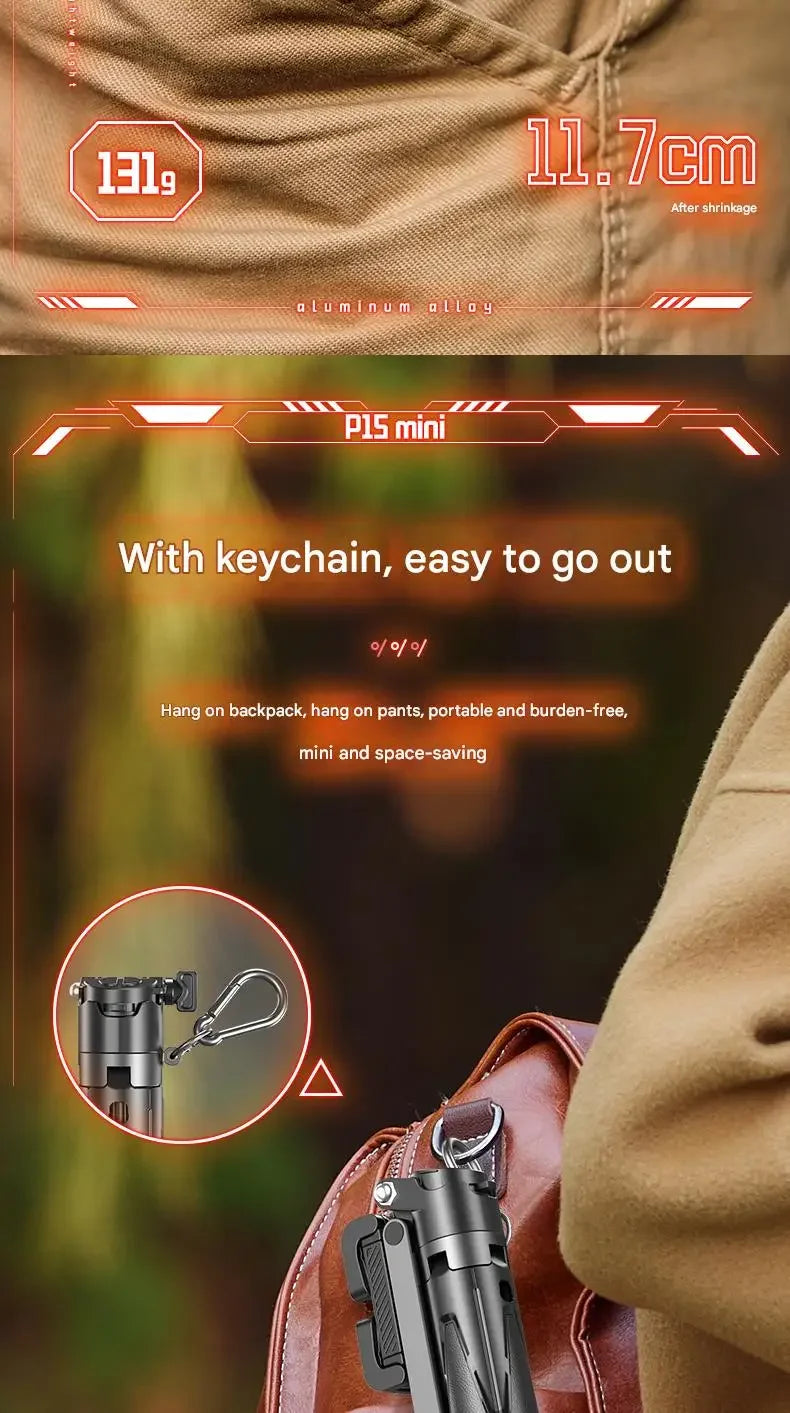 FlexGrip™ Mini Tripod Selfie Stick