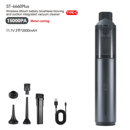 TurboClean™ 15000PA Car Vacuum