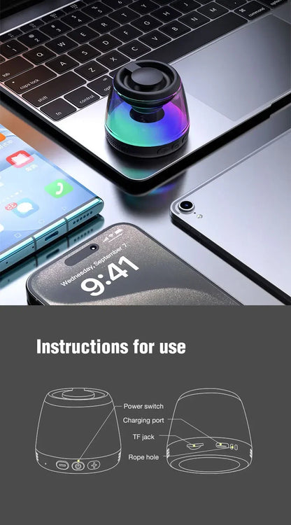 MagSound™ RGB Magnetic Speaker