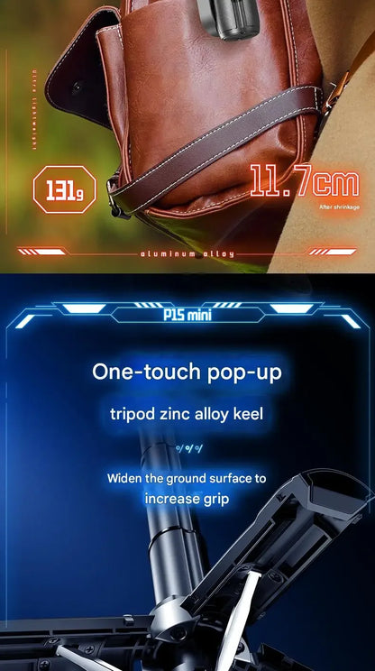 FlexGrip™ Mini Tripod Selfie Stick