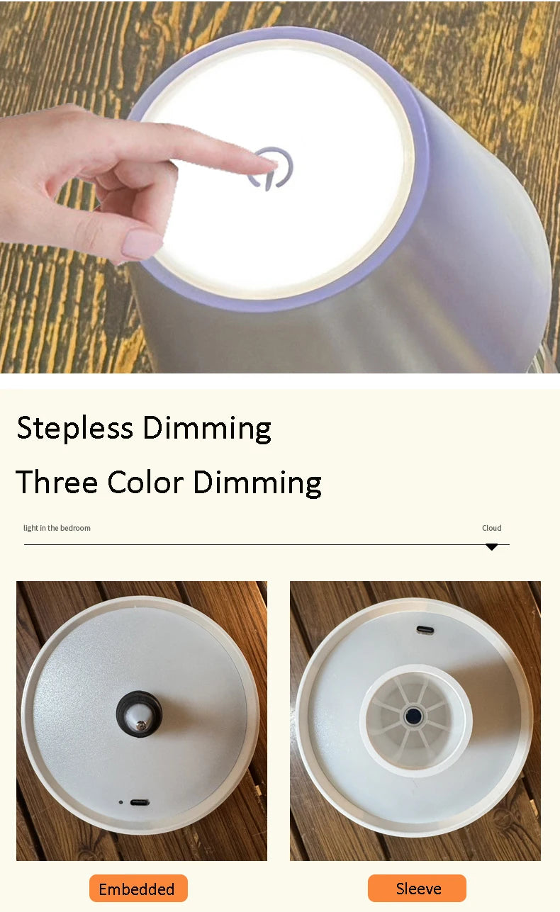 GlowBottle™ Touch Table Lamp