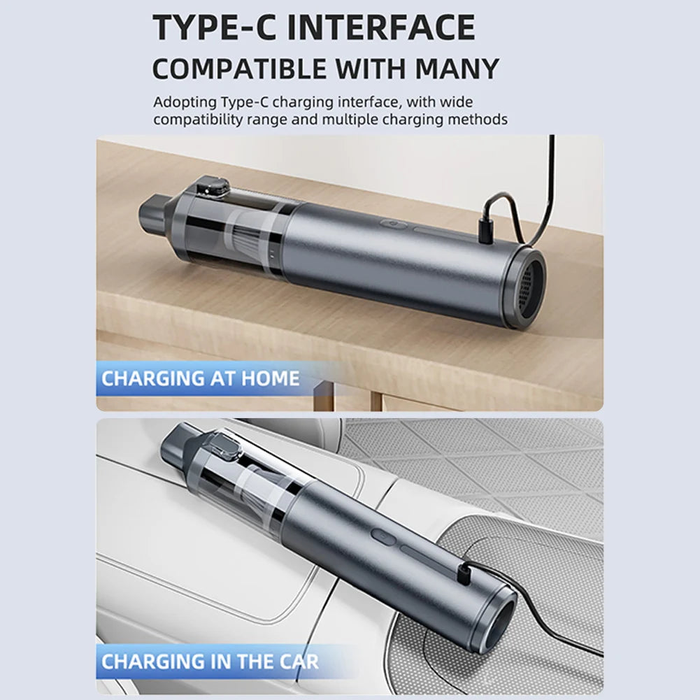 TurboClean™ 15000PA Car Vacuum