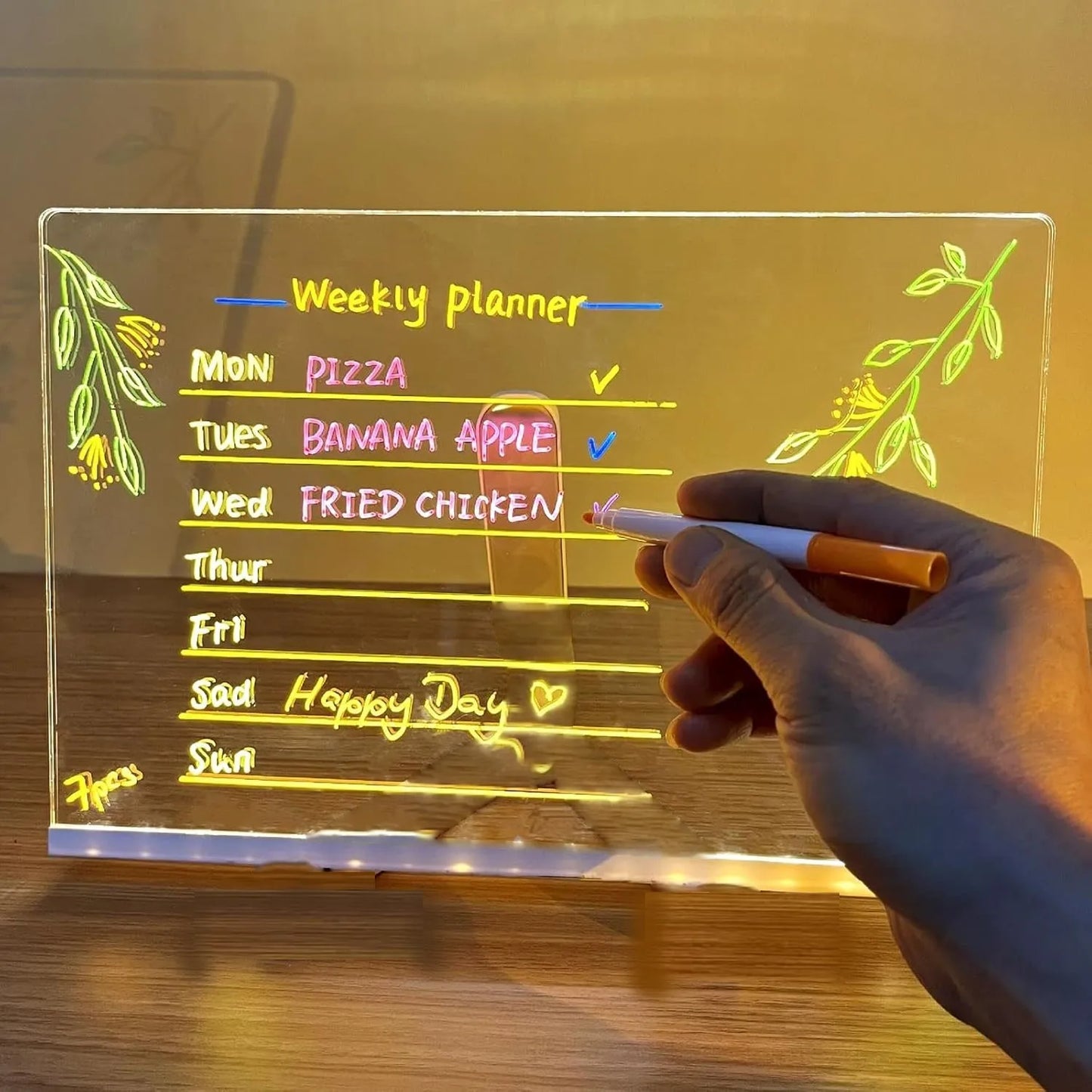 GlowBoard™ Acrylic Message Lamp
