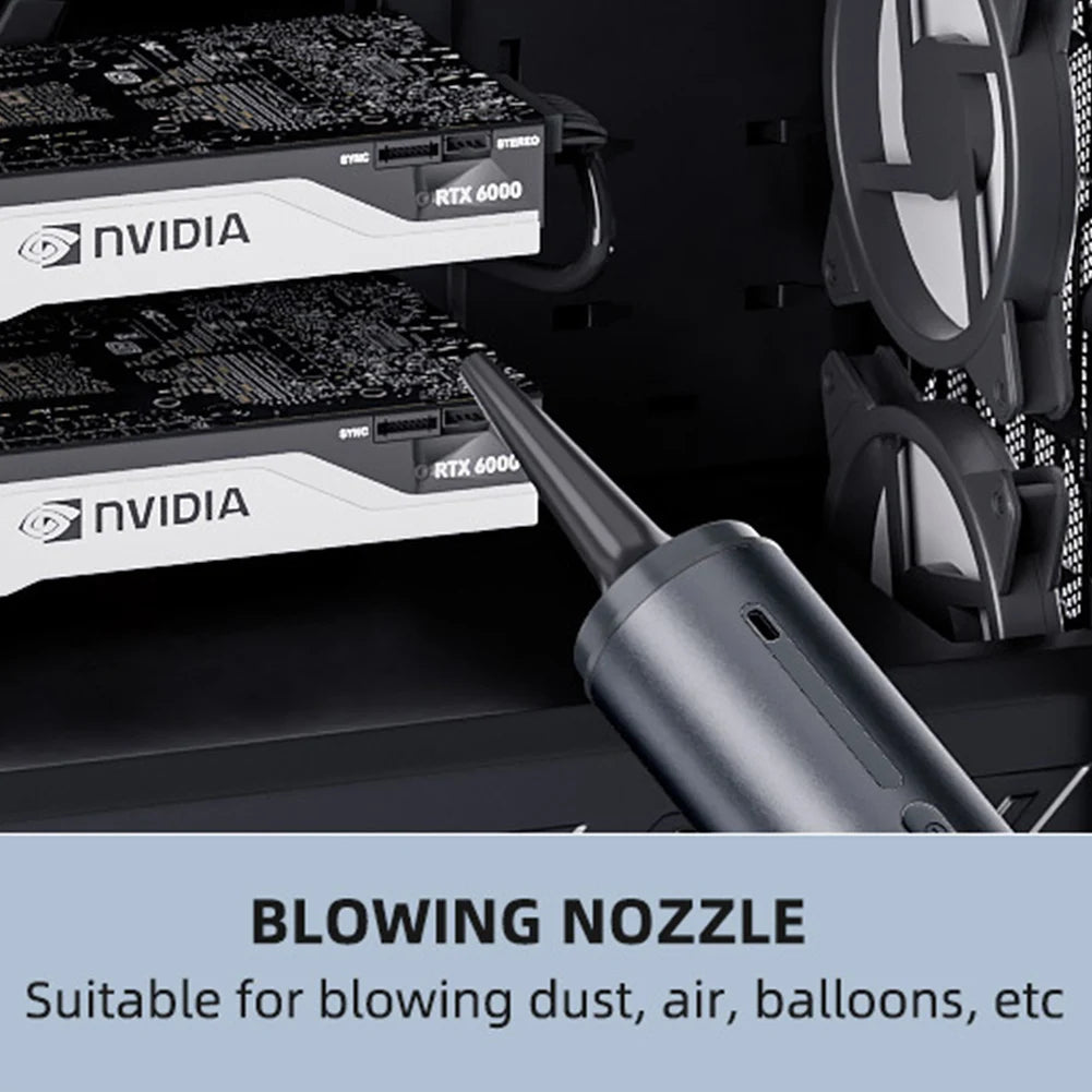 TurboClean™ 15000PA Car Vacuum