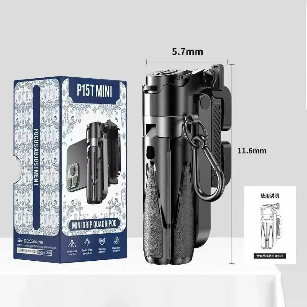 FlexGrip™ Mini Tripod Selfie Stick