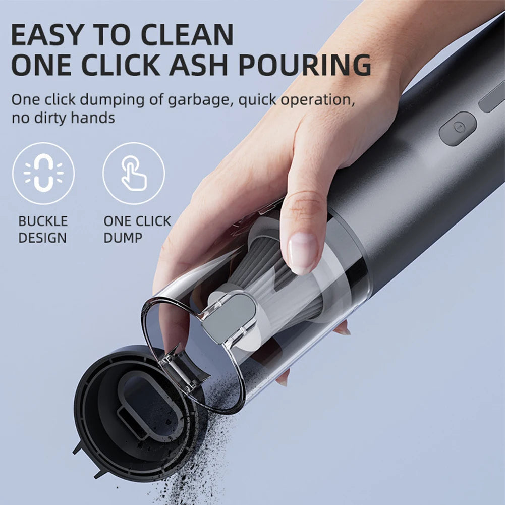 TurboClean™ 15000PA Car Vacuum