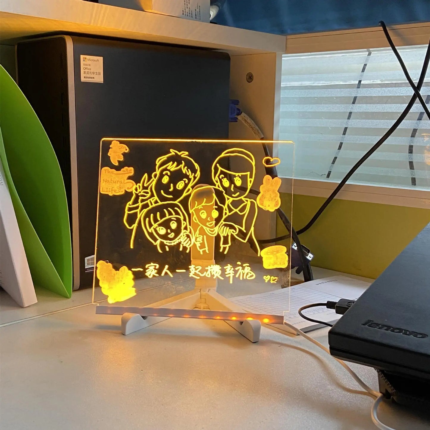 GlowBoard™ Acrylic Message Lamp