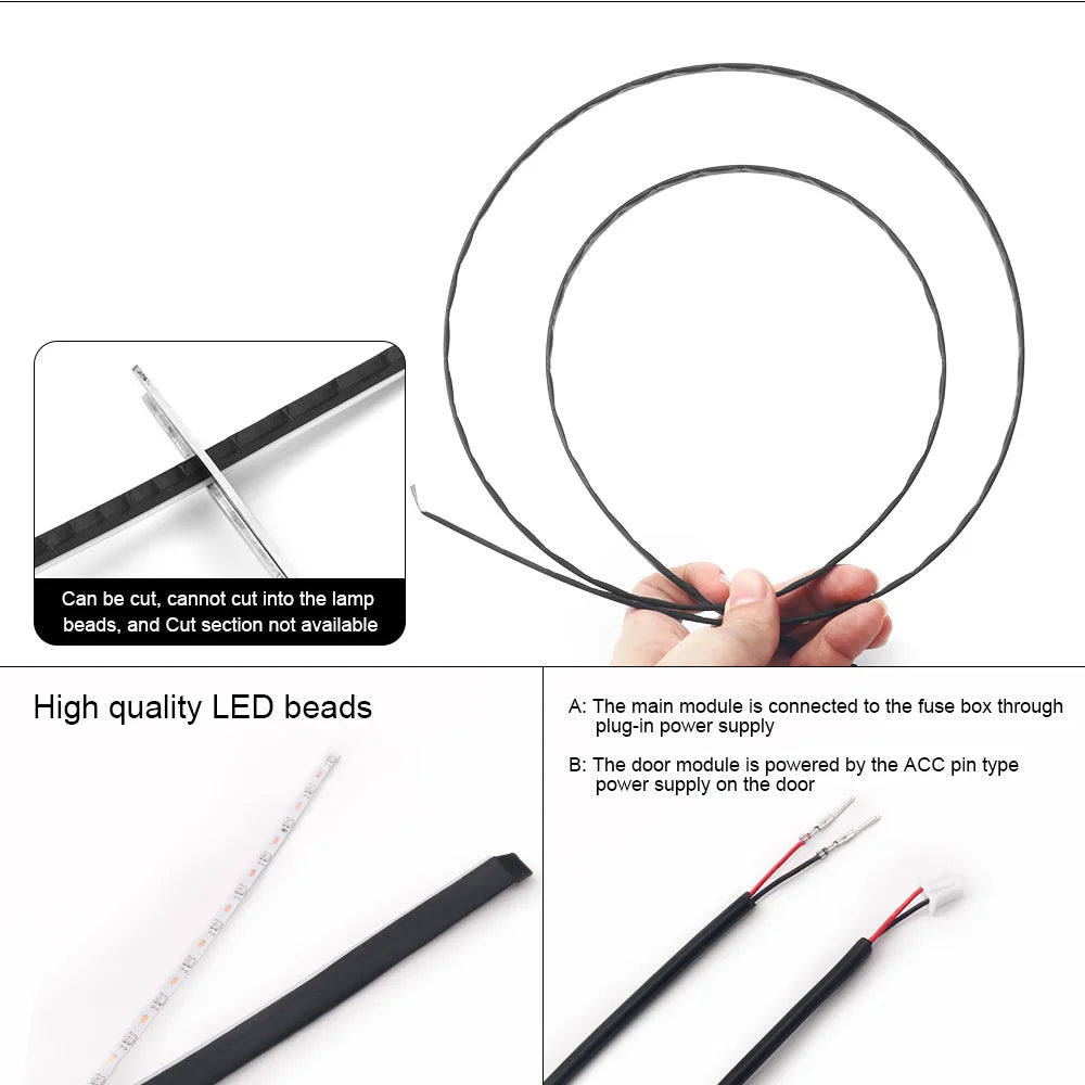 GlowDrive™ Symphony Car Lights