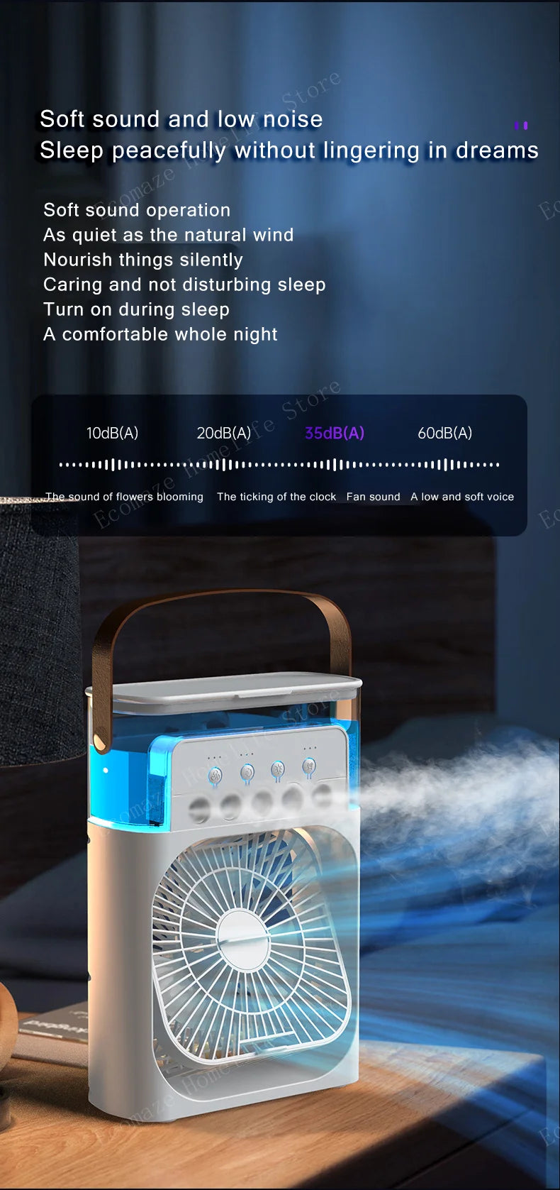 ChillCube™ 3-in-1 Mini AC