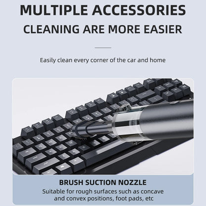 TurboClean™ 15000PA Car Vacuum