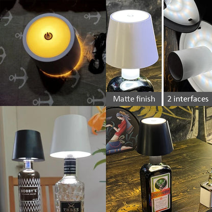 GlowBottle™ Touch Table Lamp