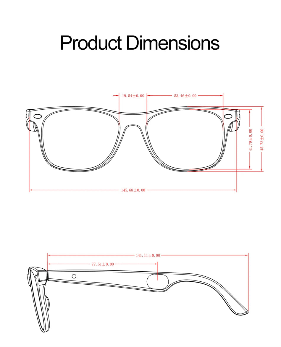 TransLens™ AI Smart Translate Glasses