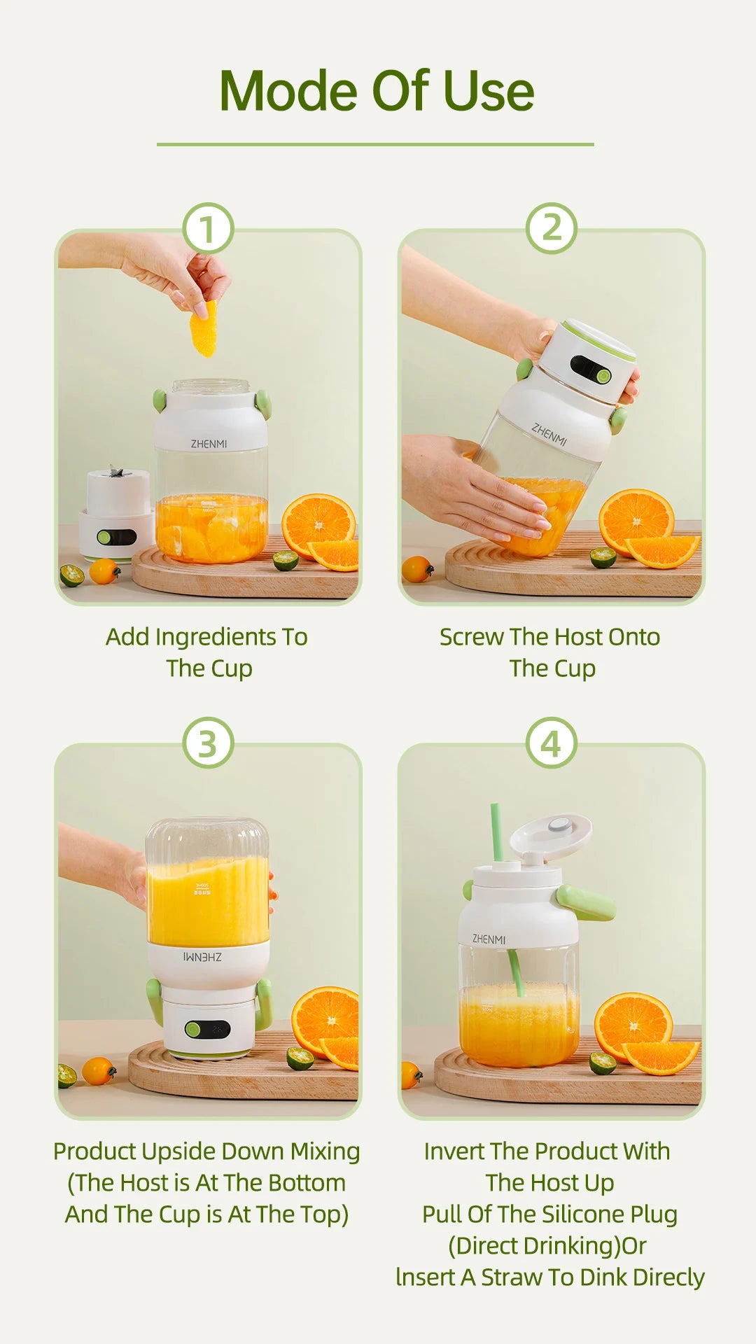 FreshMix™ 33oz USB-C Juicer
