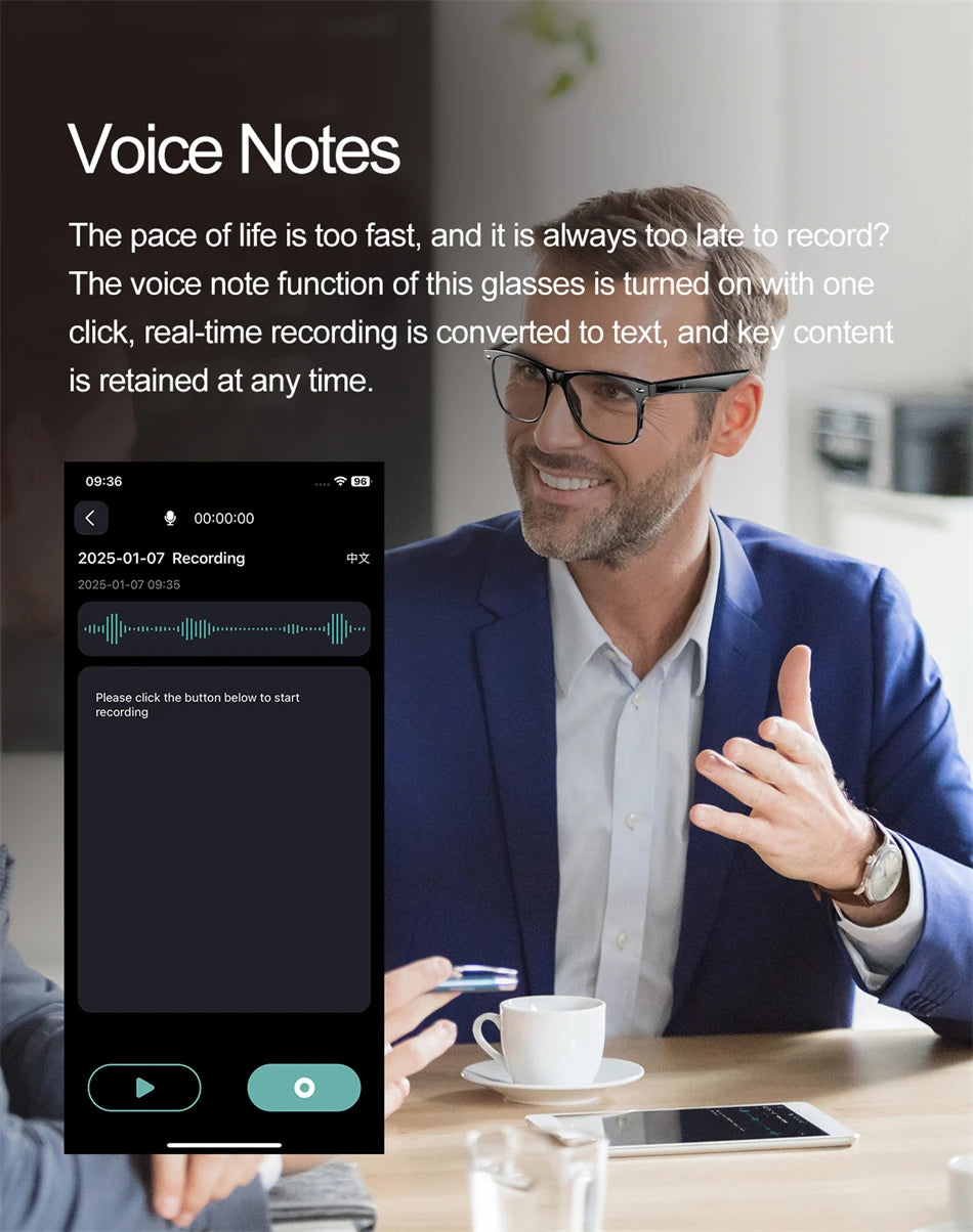 TransLens™ AI Smart Translate Glasses