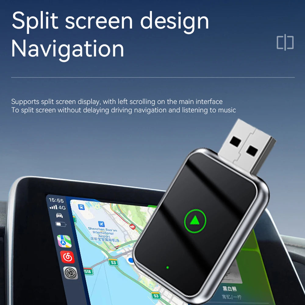 AutoCast™ SmartBox Wireless CarPlay Adapter