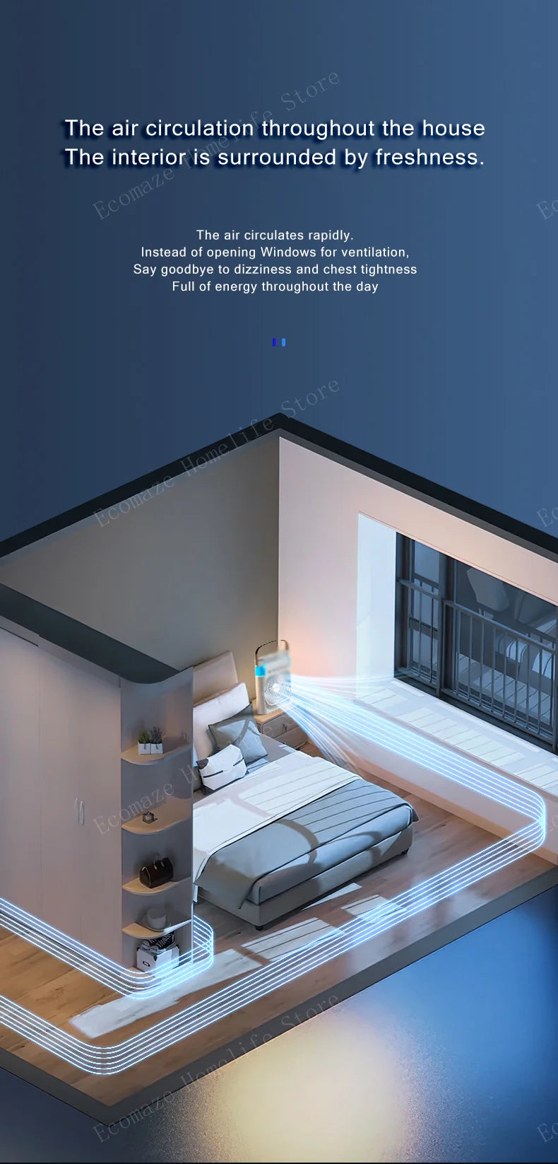 ChillCube™ 3-in-1 Mini AC