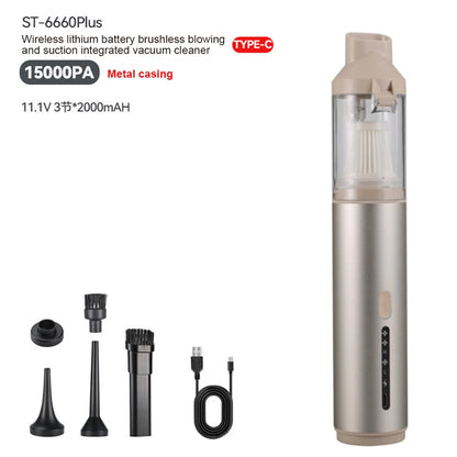 TurboClean™ 15000PA Car Vacuum