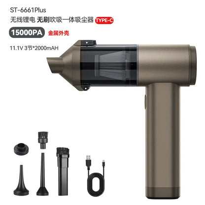 TurboClean™ 15000PA Car Vacuum