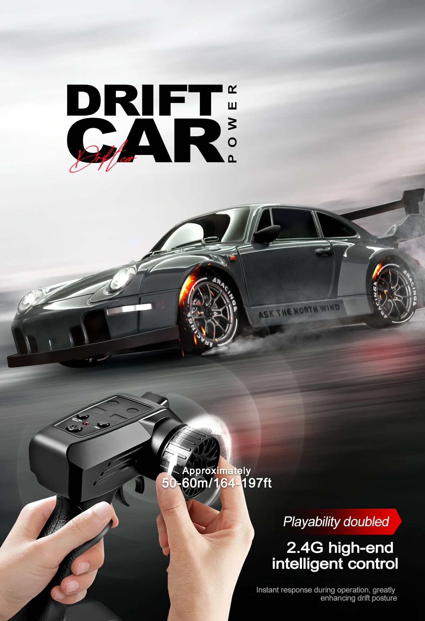 TurboRacer™ 1:24 4WD RC Car