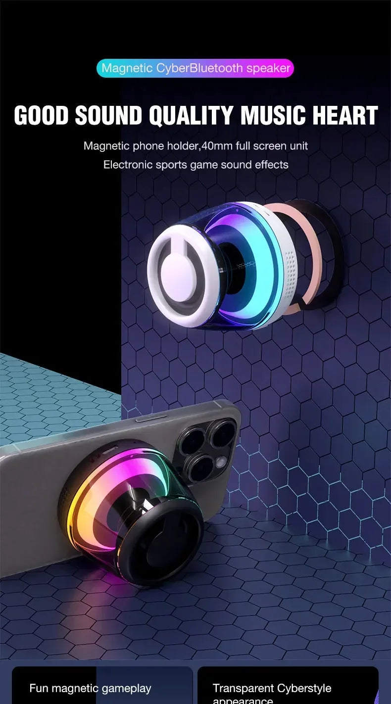 MagSound™ RGB Magnetic Speaker