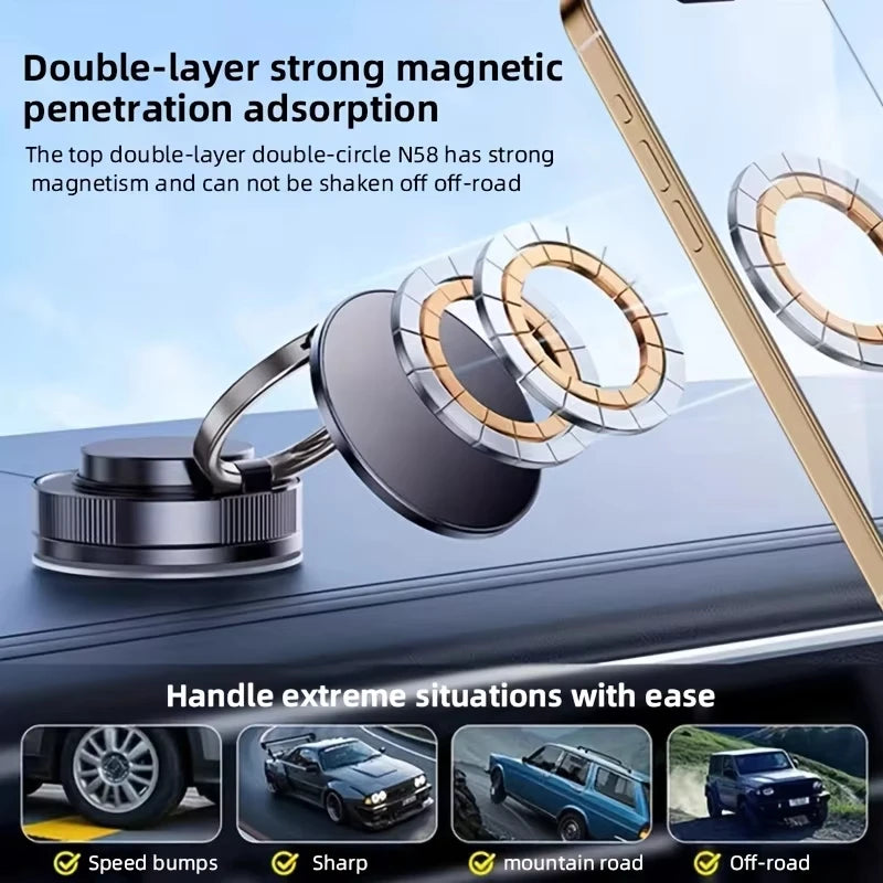 HoldMaster™ Mag-Suction Car Mount