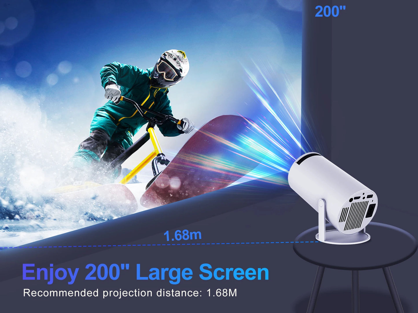 MagPro™ HY300 Mini Projector